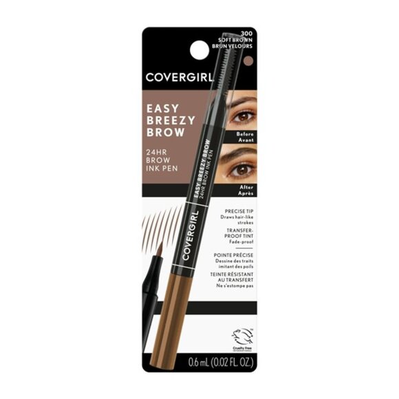 CoverGirl Easy Breezy Brow 24HR Brow Ink Pen NIP - Picture 1 of 5